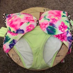 Two piece bathing suit